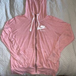 Nike womens full zip vintage hoodie